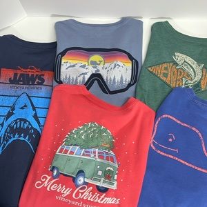 Vineyard Vines, long sleeve boys T-shirt Bundle, Medium (12-14)